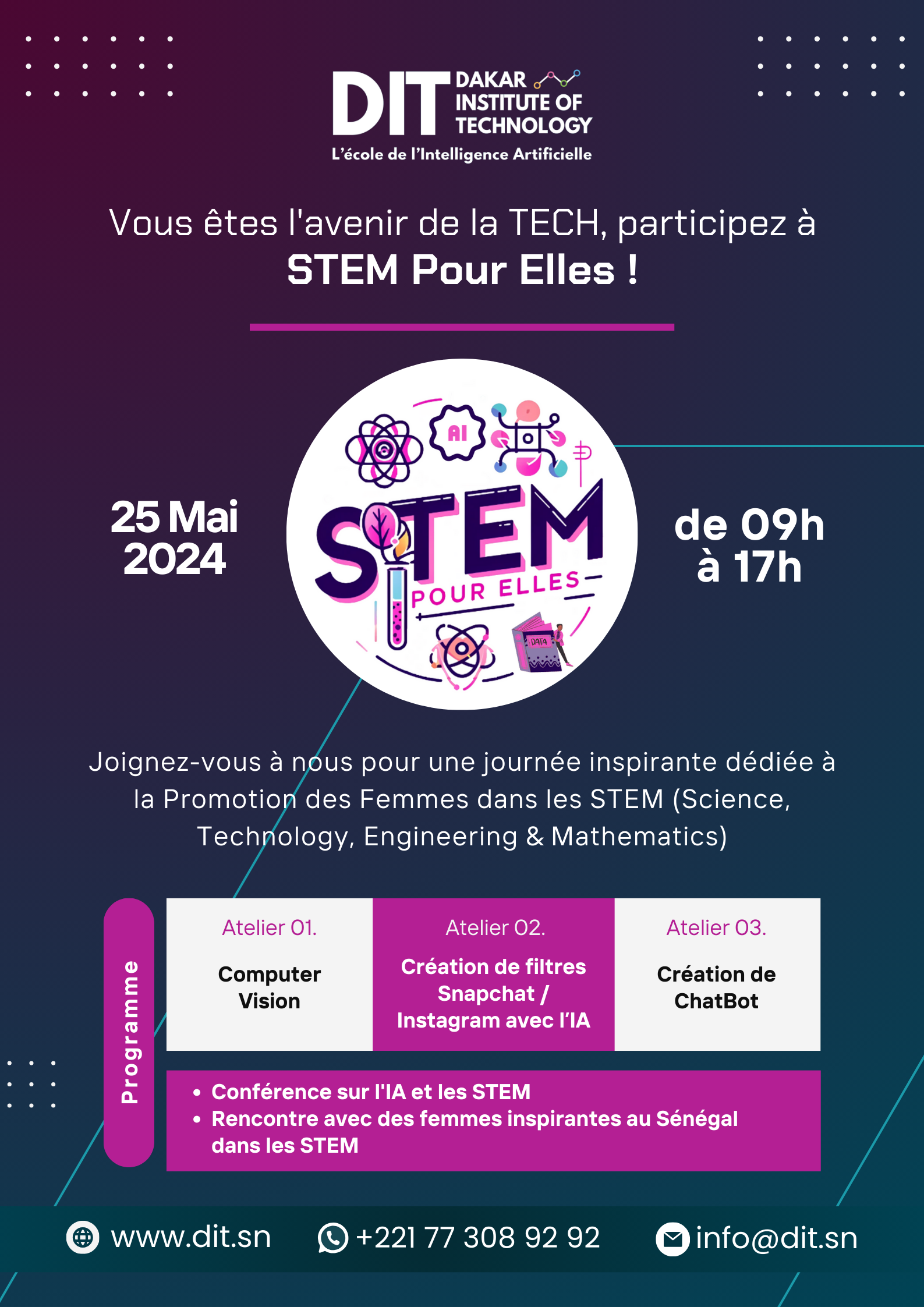 STEM pour elles DIT