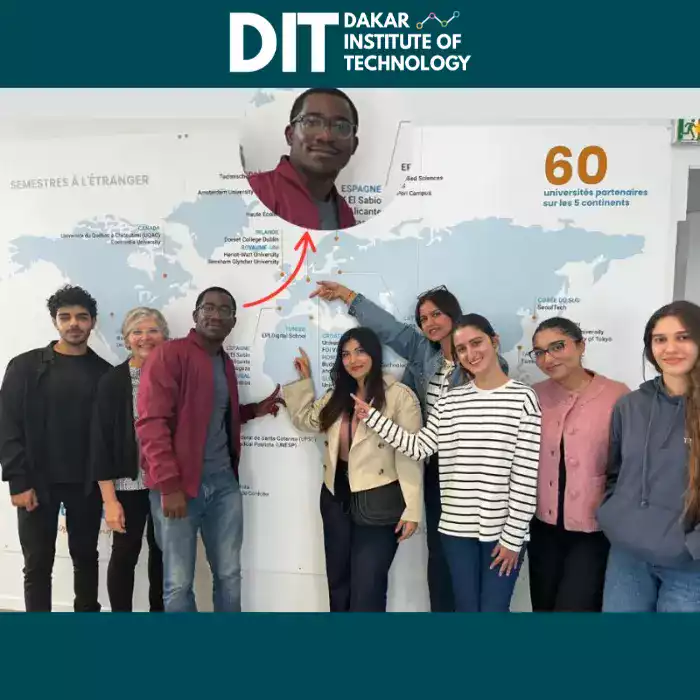 Un étudiant du Dakar Institute of Technolgy poursuit ses études à l'étranger