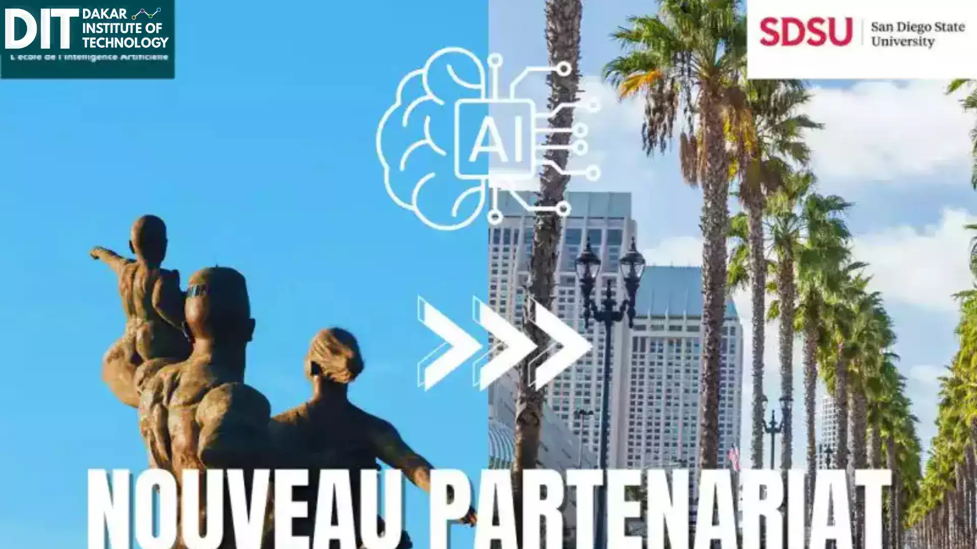 Nouveau partenariat international entre le Dakar Institue of Tecnology et San Diego State University (SDSU)