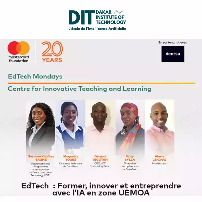 Le Dakar Institute of Technology au EdTech sur TV5Monde